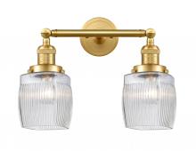  208-SG-G302 - Colton - 2 Light - 16 inch - Satin Gold - Bath Vanity Light