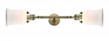  208L-AB-G181 - Canton - 2 Light - 6 inch - Antique Brass - Bath Vanity Light