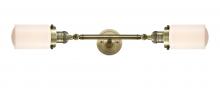  208L-AB-G311 - Dover - 2 Light - 5 inch - Antique Brass - Bath Vanity Light