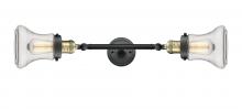 Innovations Lighting 208L-BAB-G192 - Bellmont - 2 Light - 6 inch - Black Antique Brass - Adjustable Bath Vanity Light