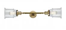 Innovations Lighting 208L-BB-G182 - Canton - 2 Light - 6 inch - Brushed Brass - Adjustable Bath Vanity Light
