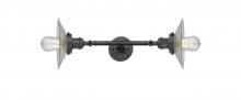  208L-OB-G2 - Halophane - 2 Light - 9 inch - Oil Rubbed Bronze - Bath Vanity Light