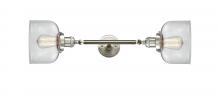 Innovations Lighting 208L-SN-G72 - Bell - 2 Light - 8 inch - Brushed Satin Nickel - Bath Vanity Light