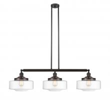  213-OB-G692-12 - Bridgeton - 3 Light - 44 inch - Oil Rubbed Bronze - Stem Hung - Island Light