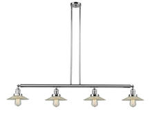  214-PC-G2 - Halophane - 4 Light - 53 inch - Polished Chrome - Stem Hung - Island Light