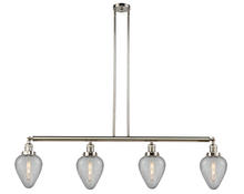 Innovations Lighting 214-PN-G165 - Geneseo - 4 Light - 52 inch - Polished Nickel - Stem Hung - Adjustable Island Light