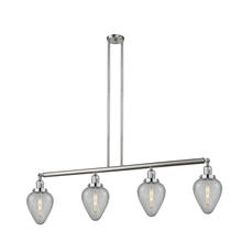  214-SN-G165 - Geneseo - 4 Light - 52 inch - Brushed Satin Nickel - Stem Hung - Island Light