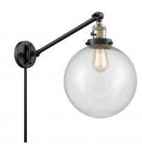  237-BAB-G204-10 - Beacon - 1 Light - 10 inch - Black Antique Brass - Swing Arm