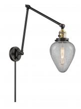  238-BAB-G165 - Geneseo - 1 Light - 8 inch - Black Antique Brass - Swing Arm