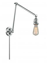  238-PC - Bare Bulb - 1 Light - 5 inch - Polished Chrome - Swing Arm