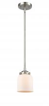  284-1S-SN-G51 - Bell - 1 Light - 5 inch - Brushed Satin Nickel - Cord hung - Mini Pendant