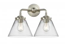  284-2W-SN-G42 - Cone - 2 Light - 16 inch - Brushed Satin Nickel - Bath Vanity Light