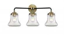  284-3W-BAB-G192 - Bellmont - 3 Light - 24 inch - Black Antique Brass - Bath Vanity Light