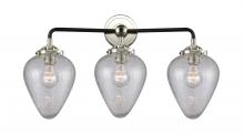 Innovations Lighting 284-3W-BPN-G165 - Geneseo - 3 Light - 25 inch - Black Polished Nickel - Bath Vanity Light