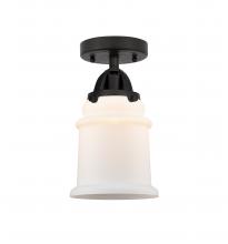  288-1C-BK-G181 - Canton - 1 Light - 6 inch - Matte Black - Semi-Flush Mount