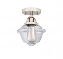  288-1C-PN-G532 - Oxford - 1 Light - 8 inch - Polished Nickel - Semi-Flush Mount