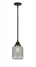  288-1S-OB-G262 - Stanton - 1 Light - 6 inch - Oil Rubbed Bronze - Cord hung - Mini Pendant