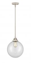  288-1S-PN-G202-10 - Beacon - 1 Light - 10 inch - Polished Nickel - Cord hung - Mini Pendant