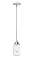  288-1S-PN-G312 - Dover - 1 Light - 5 inch - Polished Nickel - Cord hung - Mini Pendant