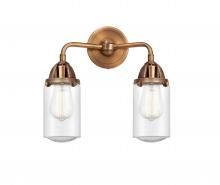  288-2W-AC-G314 - Dover - 2 Light - 13 inch - Antique Copper - Bath Vanity Light