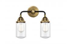  288-2W-BAB-G312 - Dover - 2 Light - 13 inch - Black Antique Brass - Bath Vanity Light