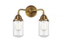  288-2W-BB-G312 - Dover - 2 Light - 13 inch - Brushed Brass - Bath Vanity Light