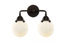 Innovations Lighting 288-2W-OB-G201-6 - Beacon - 2 Light - 14 inch - Oil Rubbed Bronze - Bath Vanity Light