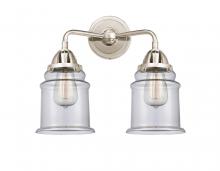  288-2W-PN-G182 - Canton - 2 Light - 14 inch - Polished Nickel - Bath Vanity Light