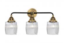  288-3W-BAB-G302 - Colton - 3 Light - 24 inch - Black Antique Brass - Bath Vanity Light