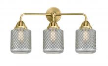  288-3W-SG-G262 - Stanton - 3 Light - 24 inch - Satin Gold - Bath Vanity Light