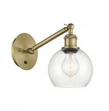  317-1W-AB-G122-6 - Athens - 1 Light - 6 inch - Antique Brass - Sconce