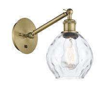  317-1W-AB-G362 - Waverly - 1 Light - 6 inch - Antique Brass - Sconce