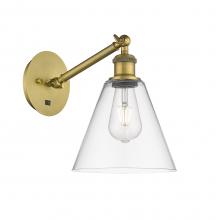  317-1W-BB-GBC-82 - Berkshire - 1 Light - 8 inch - Brushed Brass - Sconce