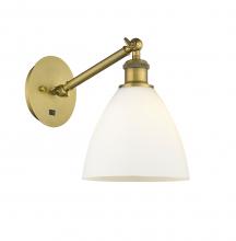  317-1W-BB-GBD-751 - Bristol - 1 Light - 8 inch - Brushed Brass - Sconce