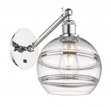  317-1W-PC-G556-8CL - Rochester - 1 Light - 8 inch - Polished Chrome - Sconce