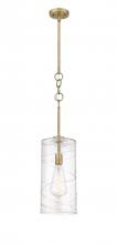  380-1S-BB-G381-8CL - Wexford - 1 Light - 8 inch - Brushed Brass - Cord hung - Mini Pendant