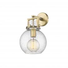  411-1W-BB-G410-8SDY - Newton Sphere - 1 Light - 8 inch - Brushed Brass - Sconce