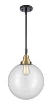  447-1S-BAB-G201-12 - Beacon - 1 Light - 12 inch - Black Antique Brass - Mini Pendant