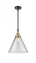  447-1S-BAB-G42-L - Cone - 1 Light - 12 inch - Black Antique Brass - Mini Pendant