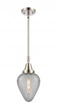  447-1S-PN-G165 - Geneseo - 1 Light - 7 inch - Polished Nickel - Mini Pendant