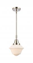  447-1S-PN-G531 - Oxford - 1 Light - 8 inch - Polished Nickel - Mini Pendant