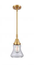  447-1S-SG-G192 - Bellmont - 1 Light - 7 inch - Satin Gold - Mini Pendant