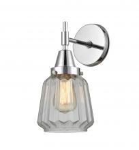  447-1W-PC-G142 - Chatham - 1 Light - 7 inch - Polished Chrome - Sconce