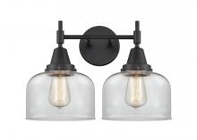  447-2W-BK-G72 - Caden - 2 Light - 17 inch - Matte Black - Bath Vanity Light