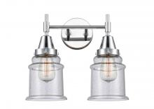  447-2W-PC-G184 - Canton - 2 Light - 15 inch - Polished Chrome - Bath Vanity Light