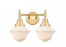  447-2W-SG-G531 - Oxford - 2 Light - 17 inch - Satin Gold - Bath Vanity Light