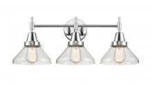  447-3W-PC-CL-LED - Caden - 3 Light - 26 inch - Polished Chrome - Bath Vanity Light