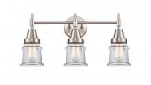  447-3W-SN-G182S - Canton - 3 Light - 23 inch - Satin Nickel - Bath Vanity Light