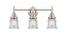  447-3W-SN-G184S - Canton - 3 Light - 23 inch - Satin Nickel - Bath Vanity Light