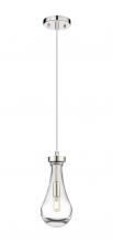  451-1P-PN-G451-5CL - Owego - 1 Light - 5 inch - Polished Nickel - Pendant